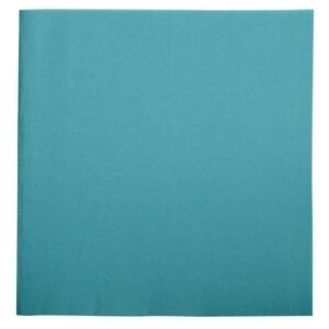 Napkin bleu lagon cellulose wadding 38x38 cm Lisah Pro.mundi (50 units)
