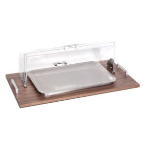 NATURE WALNUT COVERED CHILLED TOP 93X53CM