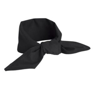 NECK KERCHIEF TRIANGLE BLACK L70 X W70CM CLASSIC PRO.COOKER