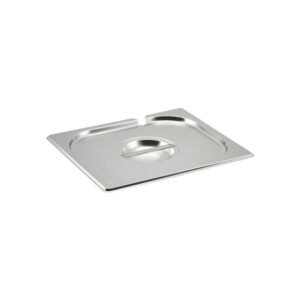 NOTCHED LID GN 1/1 ROUND THICK. 0.7MM STAINLESS STEEL QUALIPLUS PRO.COOKER