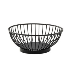 PARISIAN ROUND WIRE BASKET METAL Ø15.2CM H5.7CM
