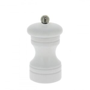 PASO WHITE MATT SALT & PEPPER MILL WHITE MATT H10CM BEECHWOOD