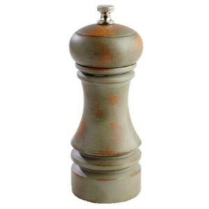 PEPPER MILL VINTAGE KHAKI H15CM BEECHWOOD