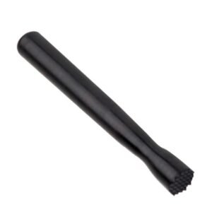 MUDDLER L24X4CM BLACK PLASTIC