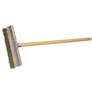 PIZZA OVEN BRUSH L101.6XW25.4XH4.5CM STIFF BRASS WIRE & STEEL SCRAPER