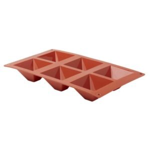 Pyramid mould silicon GN 1/3 29.5x17.5x4 cm Pro.cooker