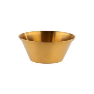 RAMEKIN ANTIQUE GOLD Ø6XH2.5CM SET OF 6 SST APS