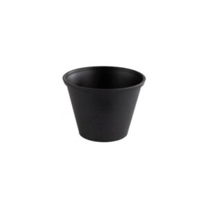 RAMEKIN GREY BLACK Ø6XH4.5CM SET OF 6 SST APS
