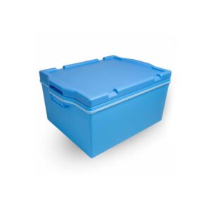 RICE CONTAINER BLUE (50 CUPS) L49XW38XH26CM PLASTIC KORIN