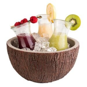 SALAD BOWL D18X9.5CM 1L COCONUT CONCRETE