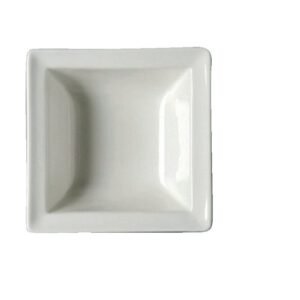 Salad bowl square ivory glazed 18 cm Classic Gourmet Rak