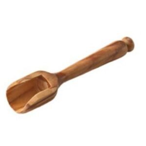 SALT SCOOP L9CM 2G OLIVE WOOD