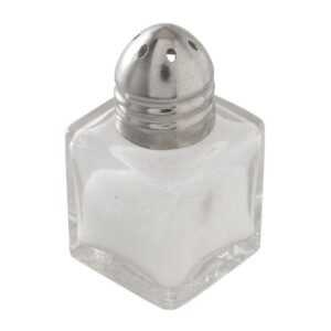 Salt shaker/pepper pot transparent Ø 2.9 cm 2.9 cm x 5.1 cm