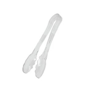 SCALLOP TONG CLEAR L30.5CM POLYCARBONATE