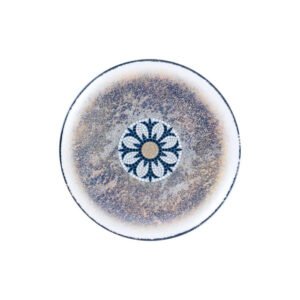 SCOPE ROUND FLAT PLATE RIMLESS Ø24CM PORCELAIN DIGI RAK