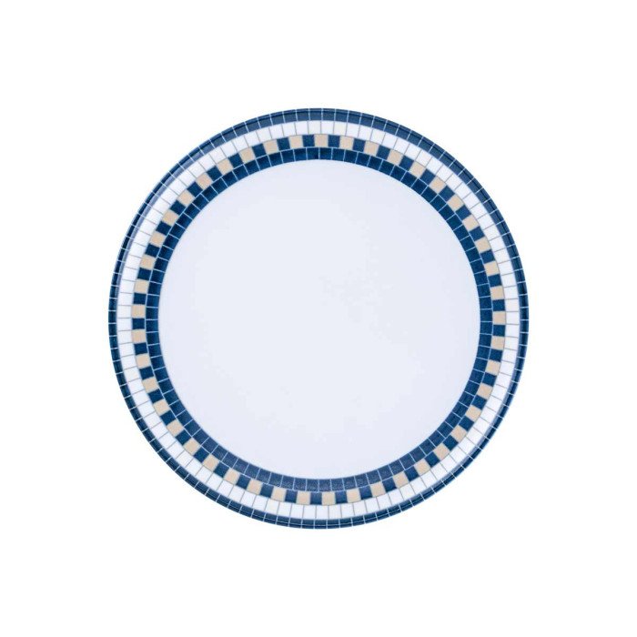 SCOPE ROUND FLAT PLATE RIMLESS Ø27CM PORCELAIN DIGI RAK