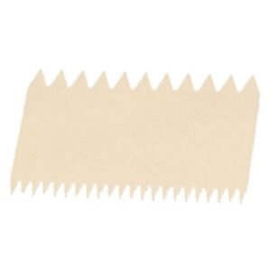 SCRAPER COMB RECTANGULAR R 2 SIDES RECTANGULAR L11 X W7.5CM