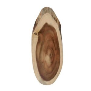 SERVING BOARD OVAL ACACIA WOOD
