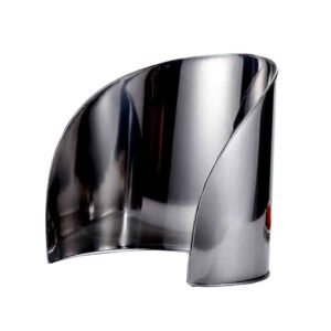 SHIELD FOR ROUND CUTTING BOARD L80 X W40CM SST