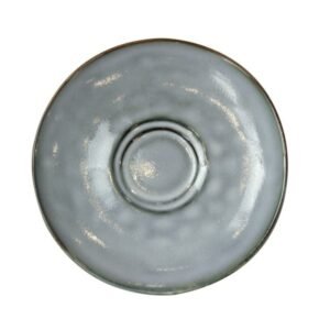 Saucer round blue stoneware Ø 14 cm Sky Pro.mundi
