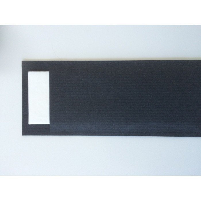 Sleeve black cellulose wadding 8.5x20 cm Ecoline Pochettes (100 pieces)