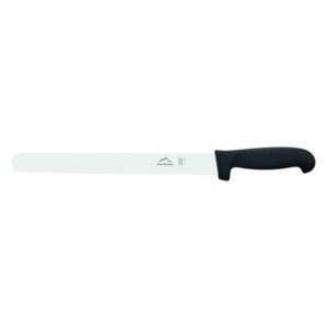 SLICING BLACK KNIFE L25CM NYLON HANDLE PC BY PRO COOKER