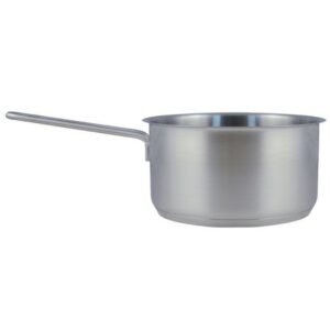 SAUCEPAN WITHOUT LID WIRE HANDLE Ø16CM H8.5CM STAINLESS STEEL SOCOOK GUEST OF