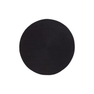 SONOTAN ROUND PLACEMENT MAT BLACK D16.5CM