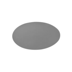 SONOTAN ROUND PLACEMENT MAT SILVER D29.5CM