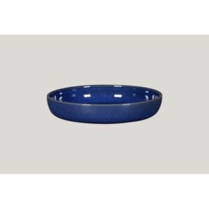 Soup plate round blue porcelain Ø 24 cm Rakstone Ease Rak