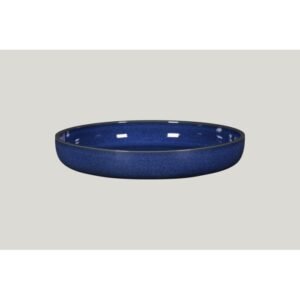 Soup plate round blue porcelain Ø 28 cm Rakstone Ease Rak