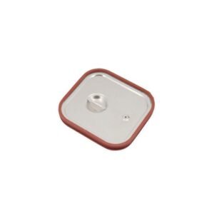 SPILL-PRROF LID GN 1/1 ROUND THICK. 0.7MM STAINLESS STEEL QUALIPLUS PRO.COOKER