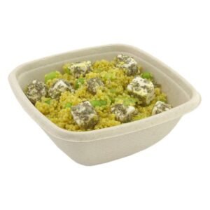 SQUARE BOWL 13X13X5CM 37.5CL BE PULP (50 PIECES)