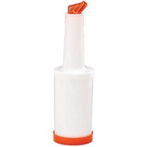 STORE N POUR BOTTLE ROUND 1L ORANGE