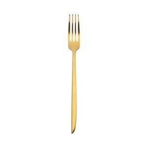 TABLE FORK GOLD THICK. 4.0MM STAINLESS STEEL ORCA ETERNUM