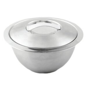 THERMO BOWL D30CM 3L WITH LID DOUBLE WALL SST