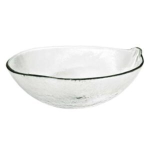 SALAD BOWL ROUND CLEAR Ø21CM H7CM GLASS TIGER
