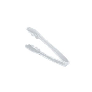TONG SCALLOP GRIP L23CM CLEAR POLYCARBONATE