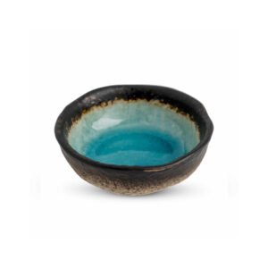 TORUKO NANBAN ROUND DISH 6 CL D8.25XH3.2CM KORIN