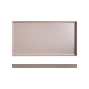 TRAY SAND BROWN L57XW30XH3.75CM MELAMINE VIENNA CREATIVE