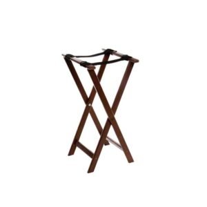 TRAY STAND H78.7CM WALNUT