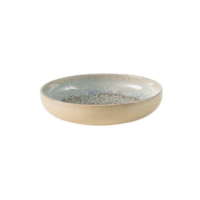 TROPIC FLAT PLATE D22CM STONEWARE ACCOLADE