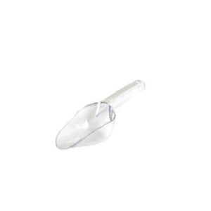 UTILITY SCOOP CLEAR L25 X W8 X H7CM 18CL POLYCARBONATE