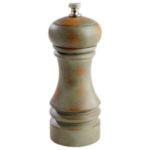 VINTAGE KHAKI SALT MILL H15CM BEECHWOOD
