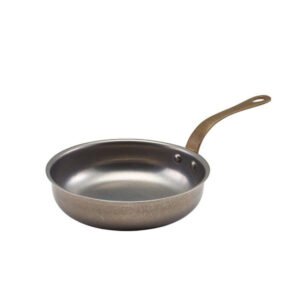 vintage mini fry pan Ø15.5XH4cm steel genware