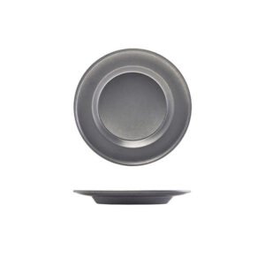 vintage winged plate Ø26cm steel genware