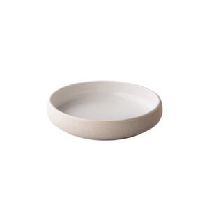 VULCANIC CURVED BOWL WHITE D24CM STYLE POINT