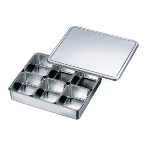 YAKUMI PAN 6 COMPARTMENTS 33X28.5X6CM SST