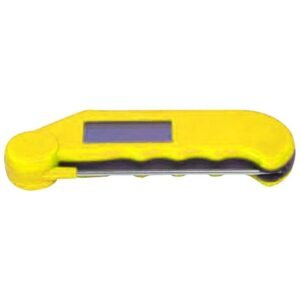 GOURMET THERMOMETER -39.9/+149.9°C FOLDING PROBE WATER RESISTANT YELLOW